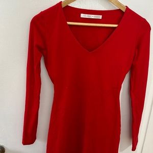 Susana Monaco little red dress XS